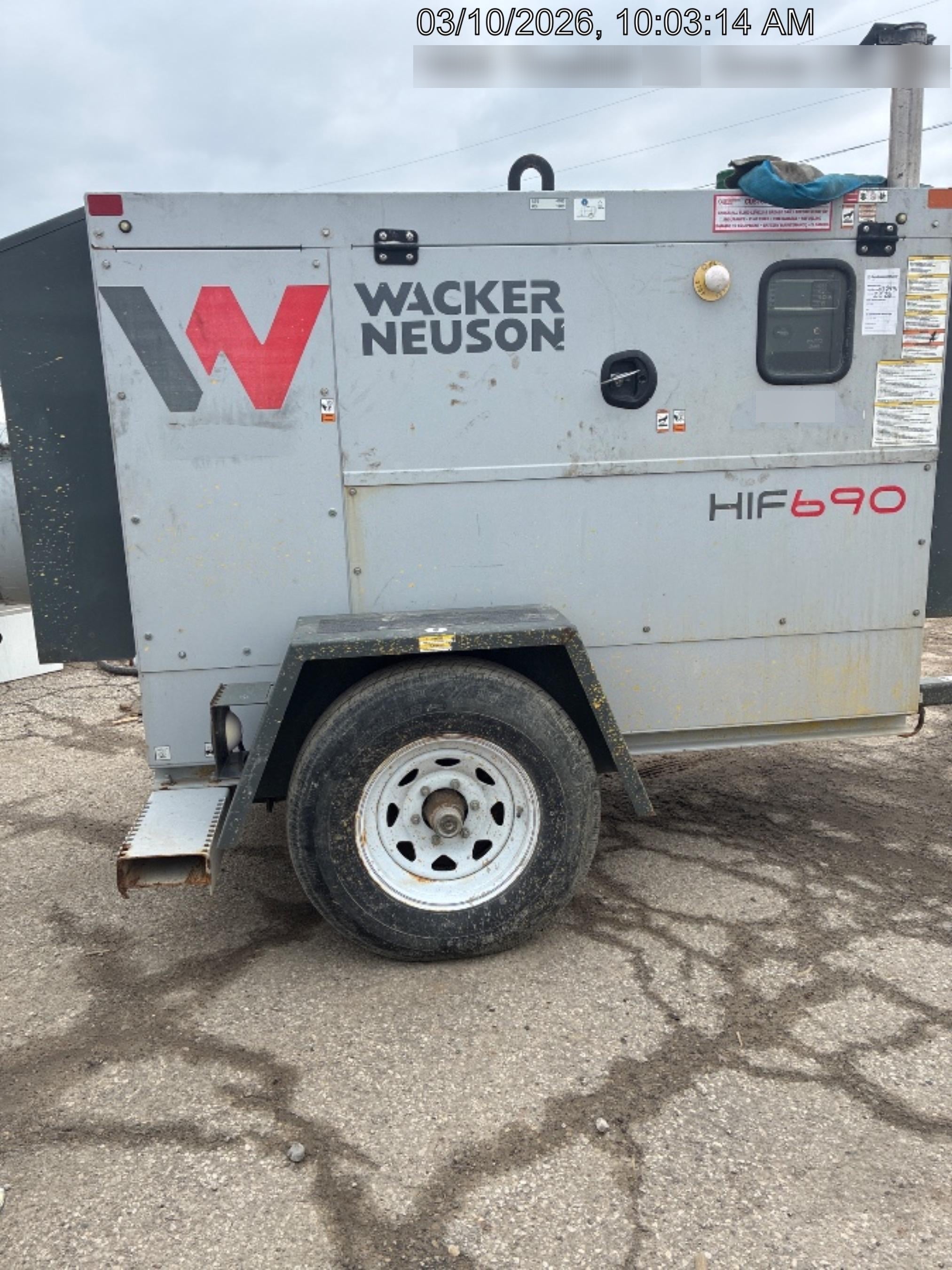 2019 WACKER NEUSON HIF 690