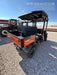 2022 Kubota RTV-X1140W-H Plastic Canopy, Windshield Acrylic Clear, LED Strobe Light, Wire Harness Kit, Back up Alarm