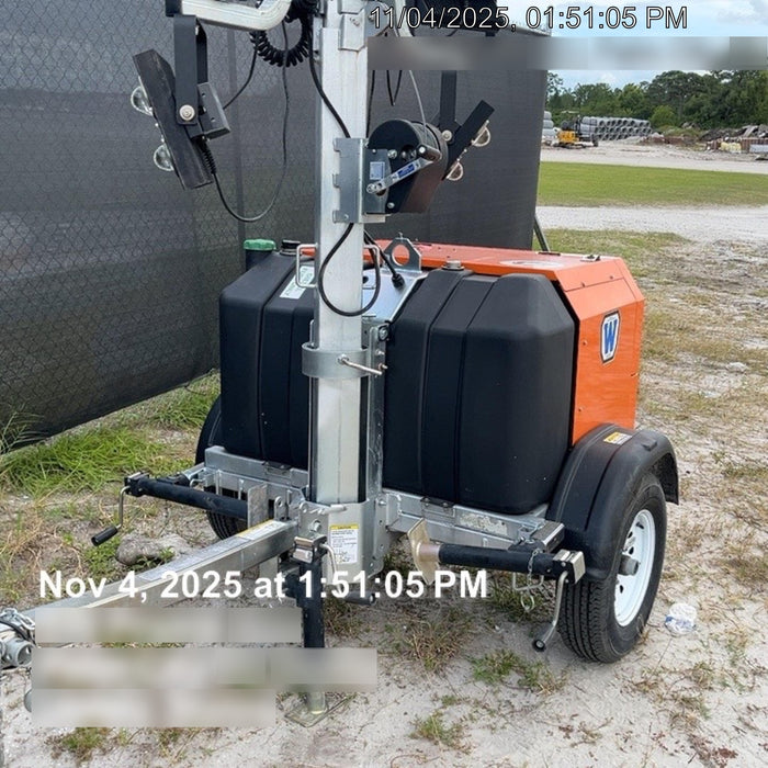2023 Wanco WLTT-4MM4K Diesel, Deep Sea Controller, Shore Power Plug, Auto Start, (4) 350W LED Floodlights, 4kW Generator, 60 Gal Fuel Tank, 2" Ball, T3