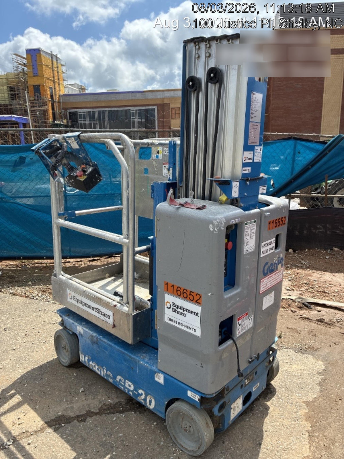 2020 GENIE GR-20