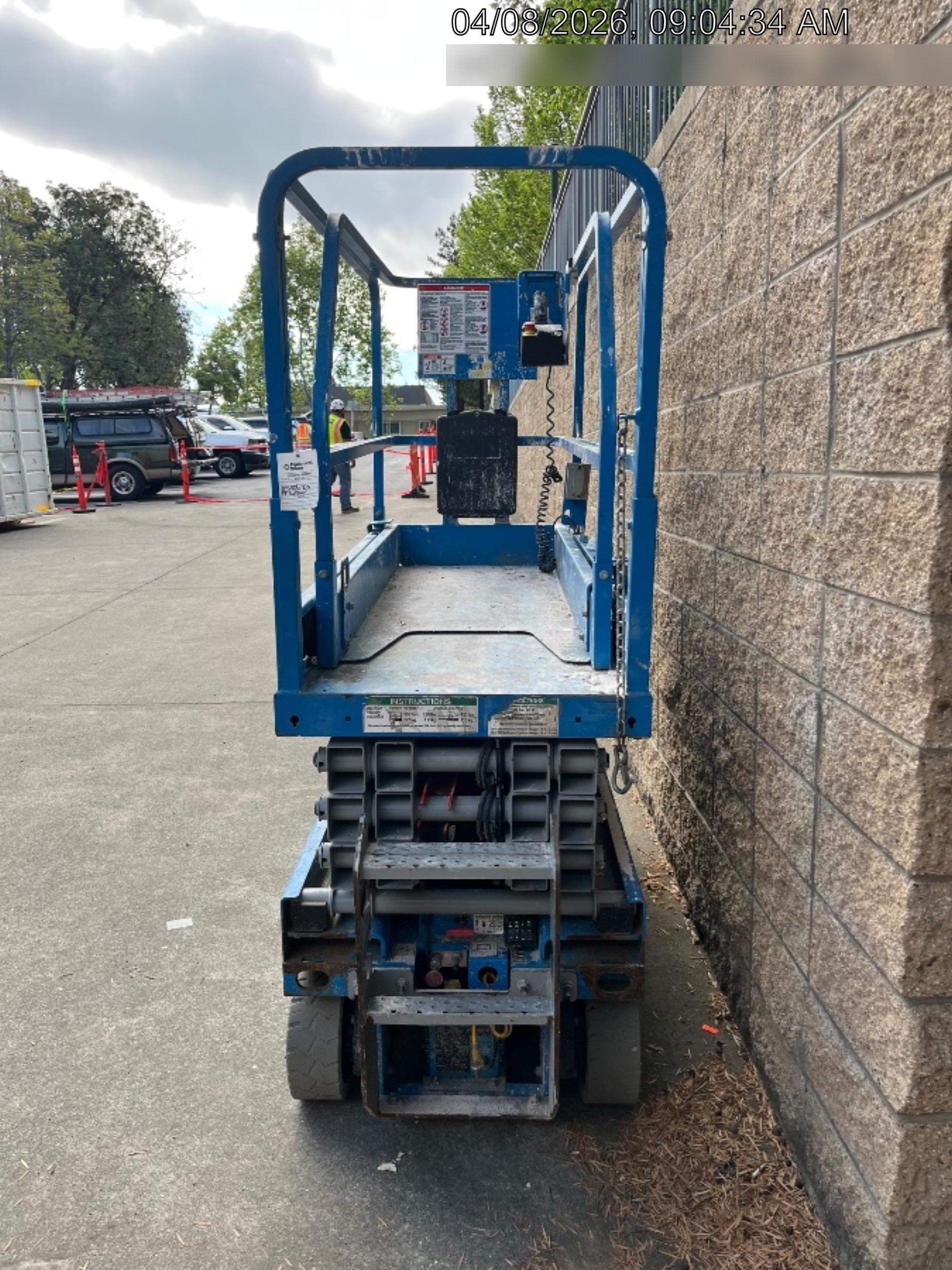 2020 Genie GS-1930 Fixed rails with chain entry gate - Pre A92.20, 800W Inverter