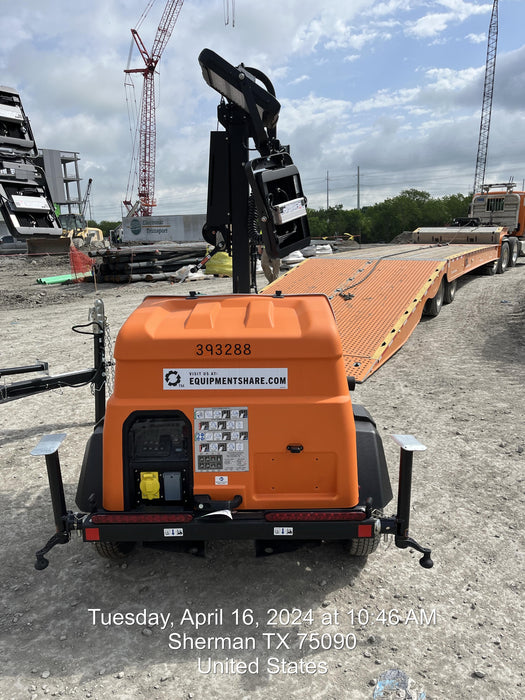 2024 Generac MLT2 Diesel, Flex Switch 120V Input, Powerzone Controller, 
(4) 320W LED Lights, 4kW Generator, 39.9 Gal Fuel Tank, 2" Ball, T3