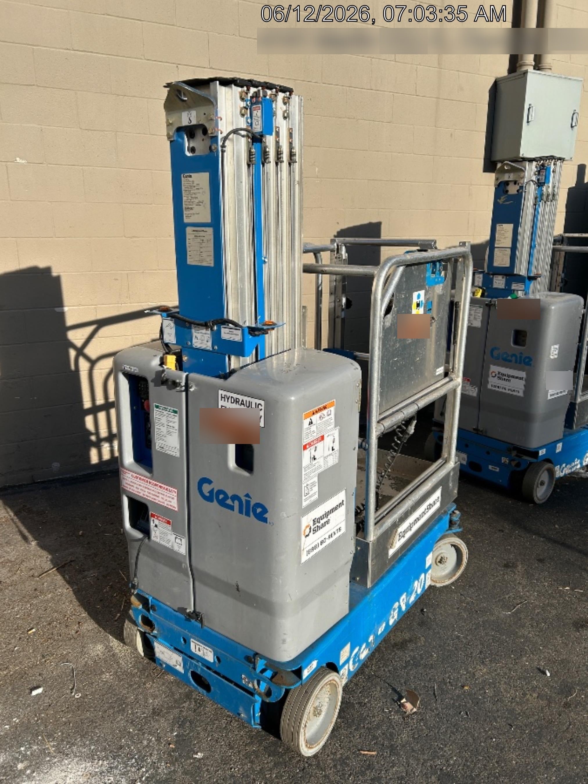 2019 GENIE GR-20
