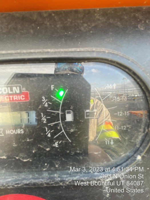 2021 Lincoln Electric Vantage 549X Ready Pak 3, ORANGE (includes trailer, cable rack, fender light kit)