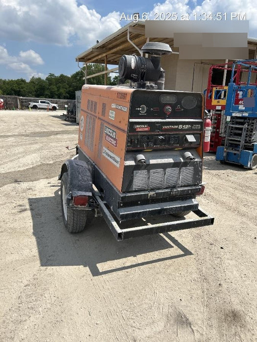 2021 Lincoln Electric Vantage 549X Ready Pak 3, ORANGE (includes trailer, cable rack, fender light kit)