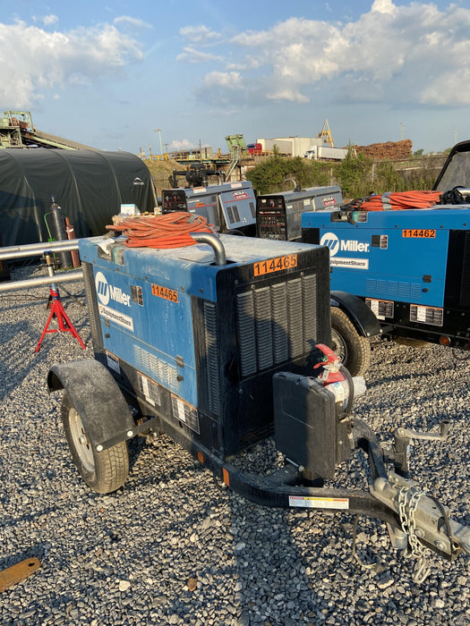 2020 Miller Electric BIG BLUE 400 Trailer Mounted Welder