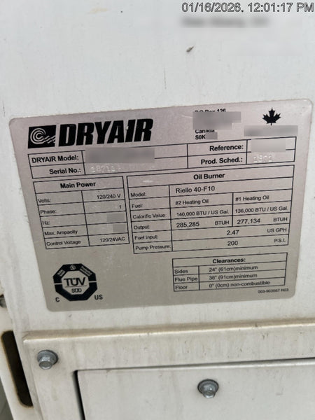 2021 DRYAIR 400 GTS