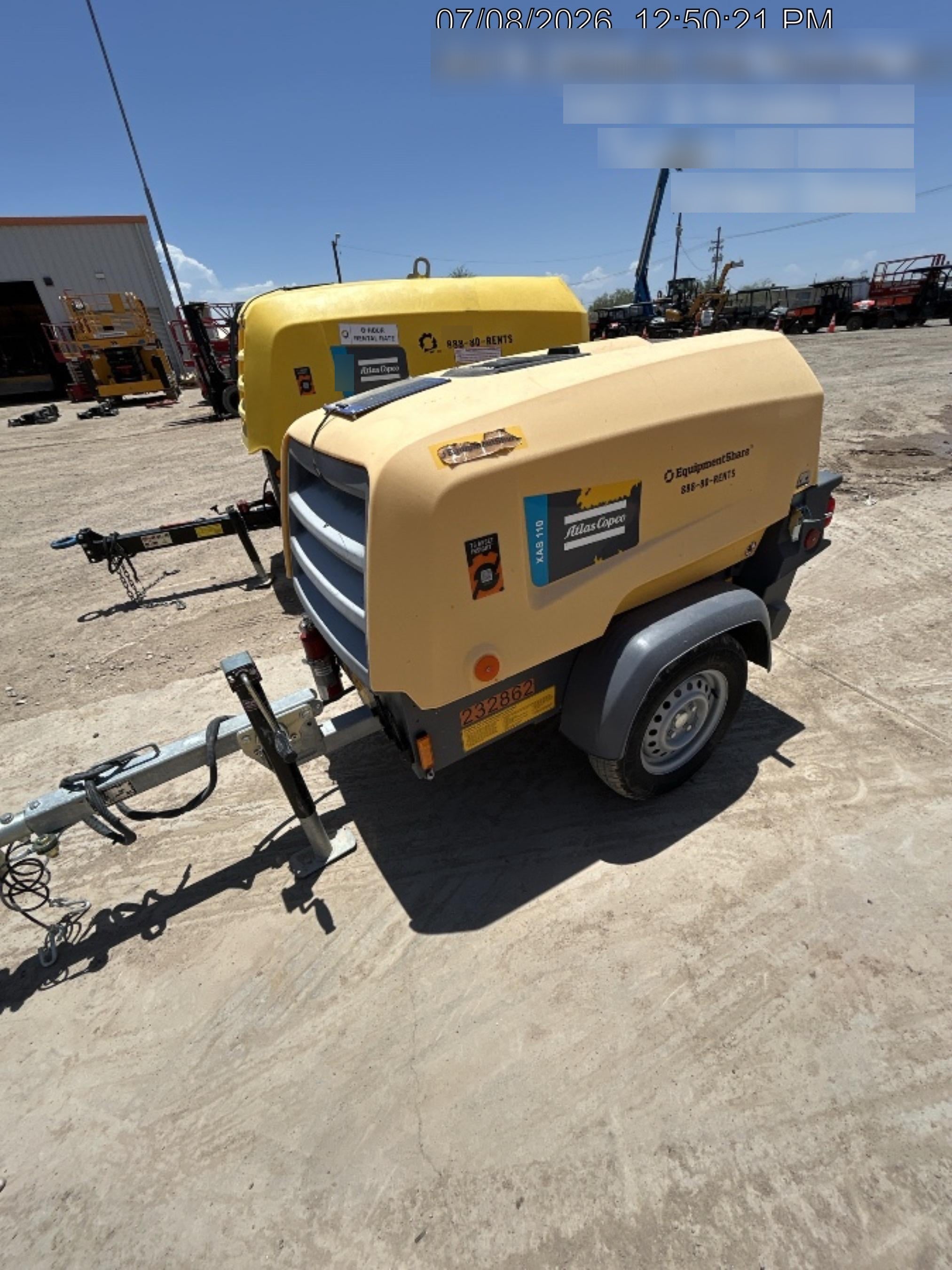 2022 ATLAS COPCO XAS 110