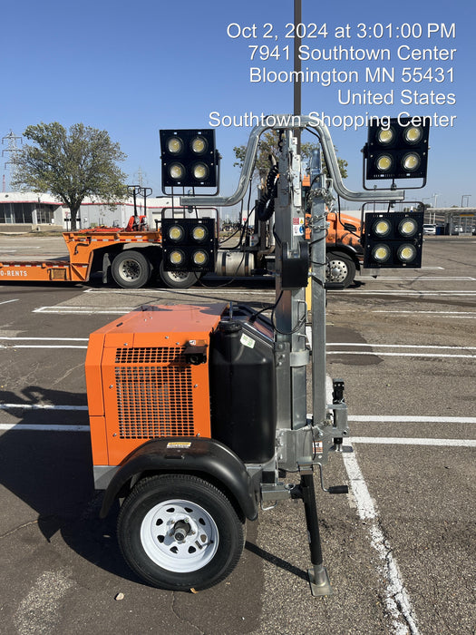 2024 Wanco WLTT-4MM4K Diesel, Deep Sea Controller, Shore Power Plug, Auto Start, (4) 350W LED Floodlights, 4kW Generator, 60 Gal Fuel Tank, 2" Ball, T3