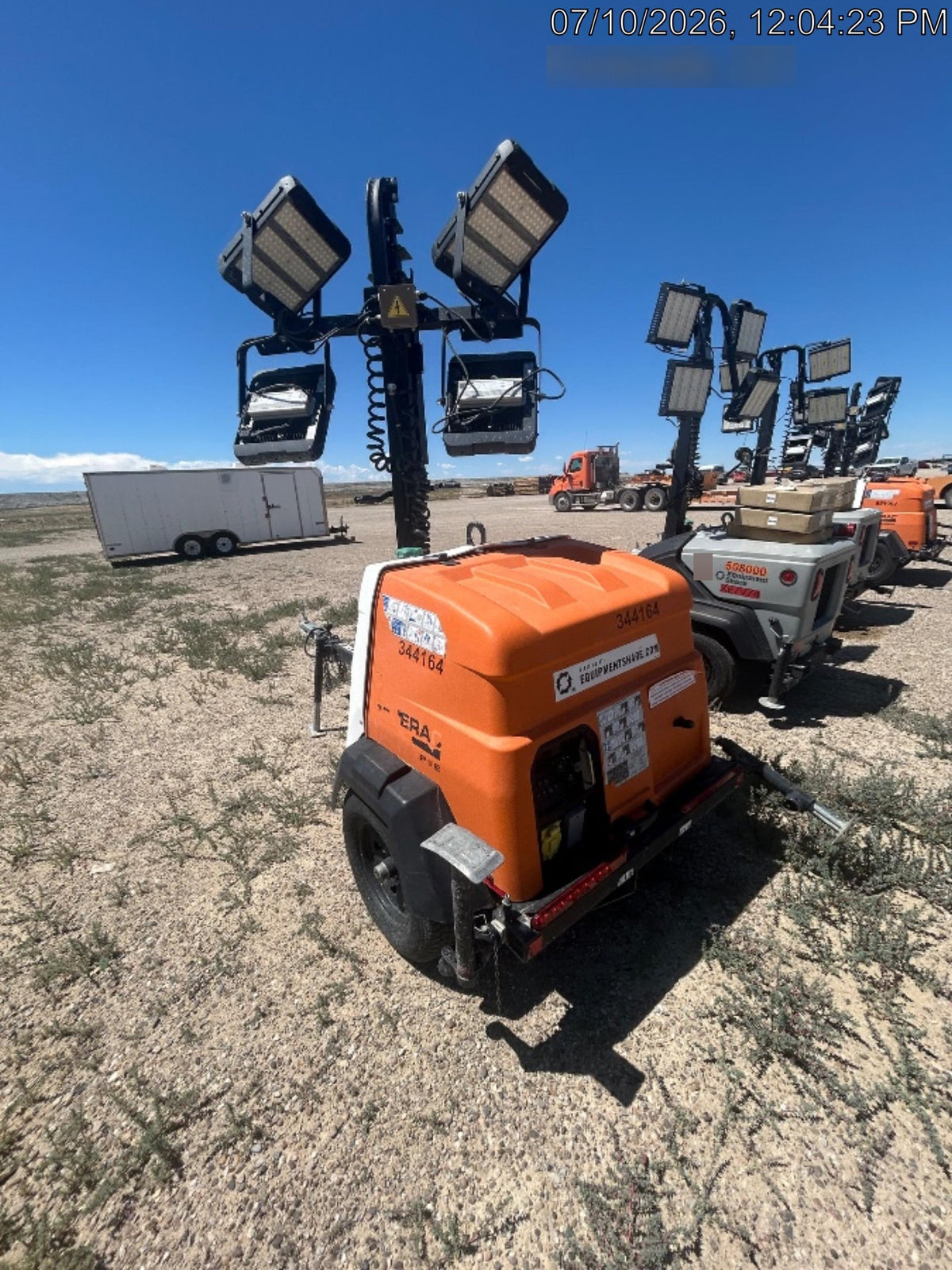 2023 Generac MLT2 Diesel, Flex Switch 120V Input, Powerzone Controller, (4) 320W LED Lights, 4kW Generator, 39.9 Gal Fuel Tank, 2" Ball, T3