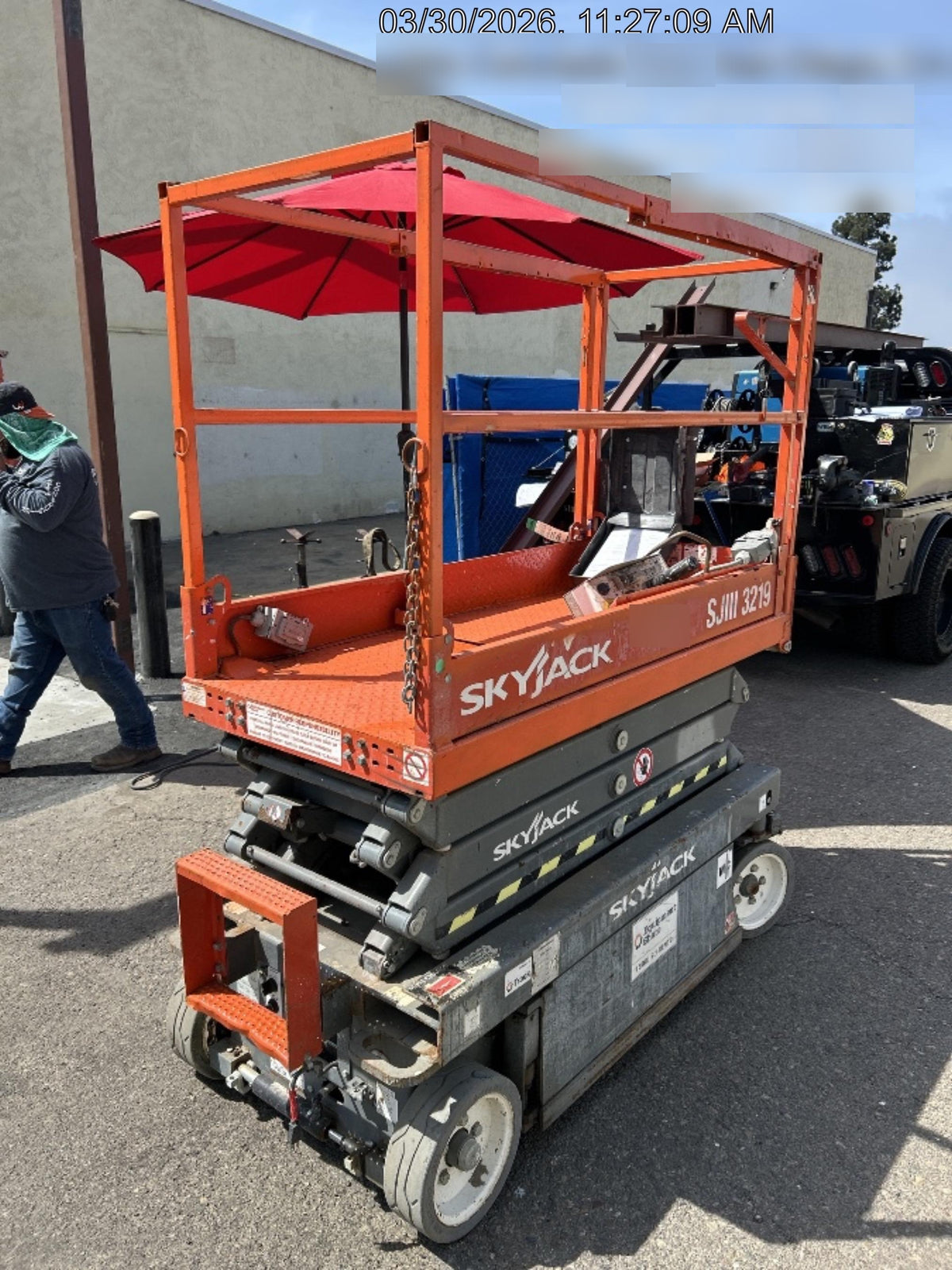 2016 Skyjack SJIII-3219 Standard Rental Specs