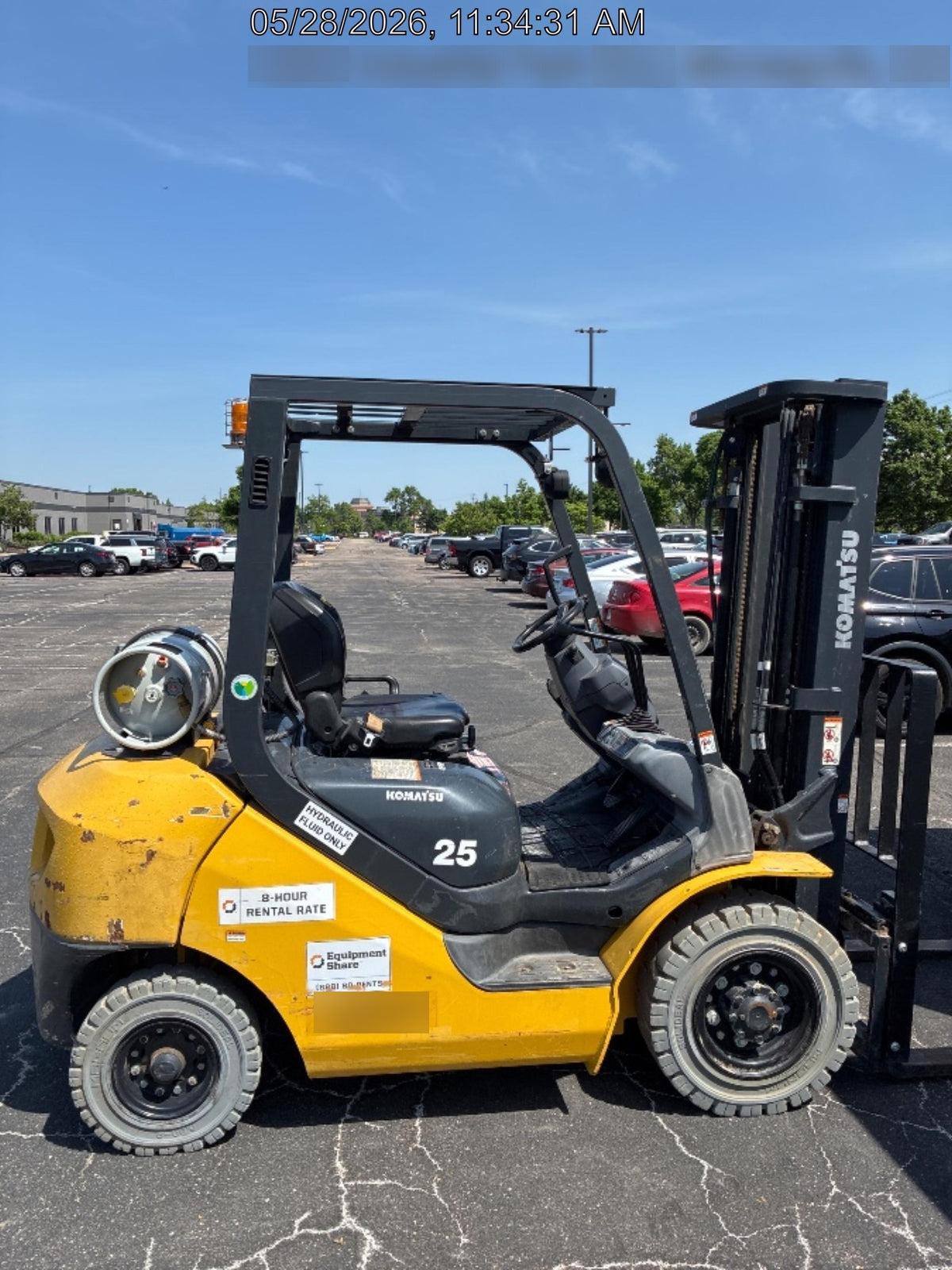 2018 KOMATSU FG25HT-16
