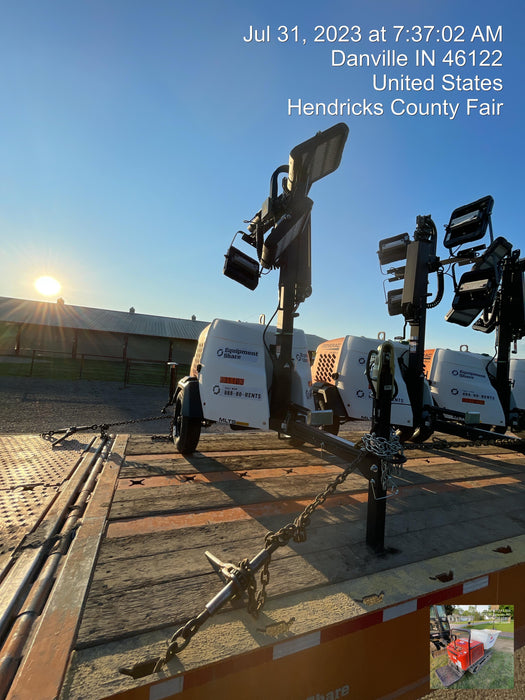 2023 Generac MLT2 Diesel, Flex Switch 120V Input, Powerzone Controller, (4) 320W LED Lights, 4kW Generator, 39.9 Gal Fuel Tank, 2" Ball, T3