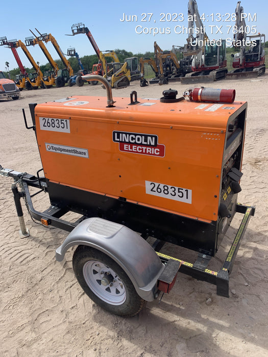 2022 Lincoln Electric LE400 Kubota V1505, Trlr, Cable Rack, Light Kit, ES Decals, T3