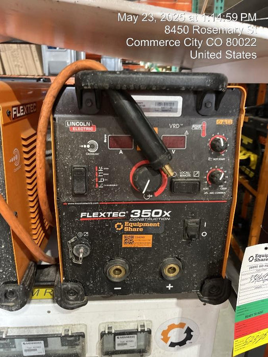 2023 LINCOLN ELECTRIC FLEXTEC 350X