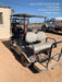 2022 Club Car CA100E Canopy, Fold down Windshield, Beacon, Back up Alarm, All-Trail Trials, HD 8 V Batteries, Trailer Hitch and Ball