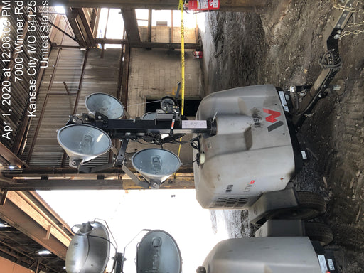 2018 Wacker Neuson LTV6L-MH Wacker Neuson LTV6L Mobile Light Tower w/Fuel Level Sensor Installed