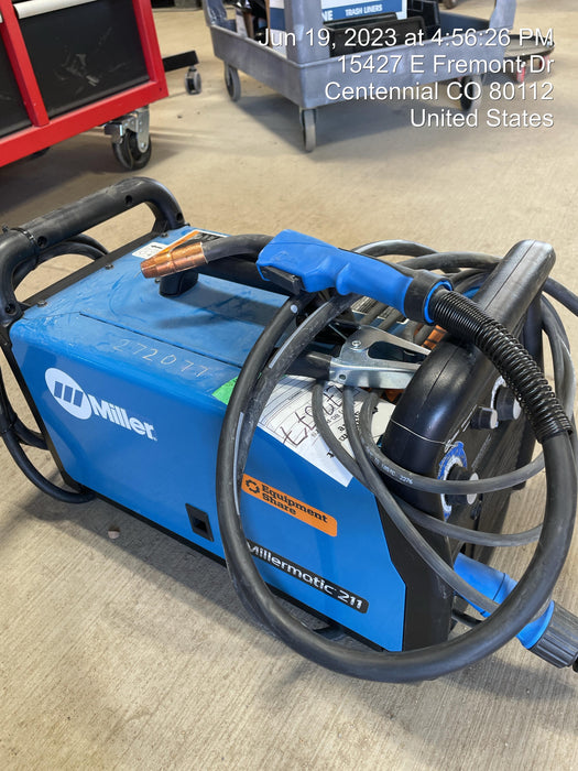 2022 MILLER ELECTRIC Millermatic 211