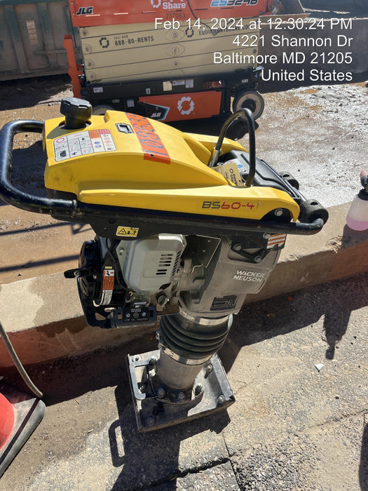 2020 WACKER NEUSON BS60-4As