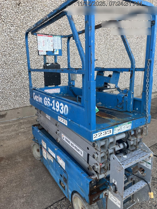 2016 Genie GS-1930 Genie GS1930 Scissor Lift