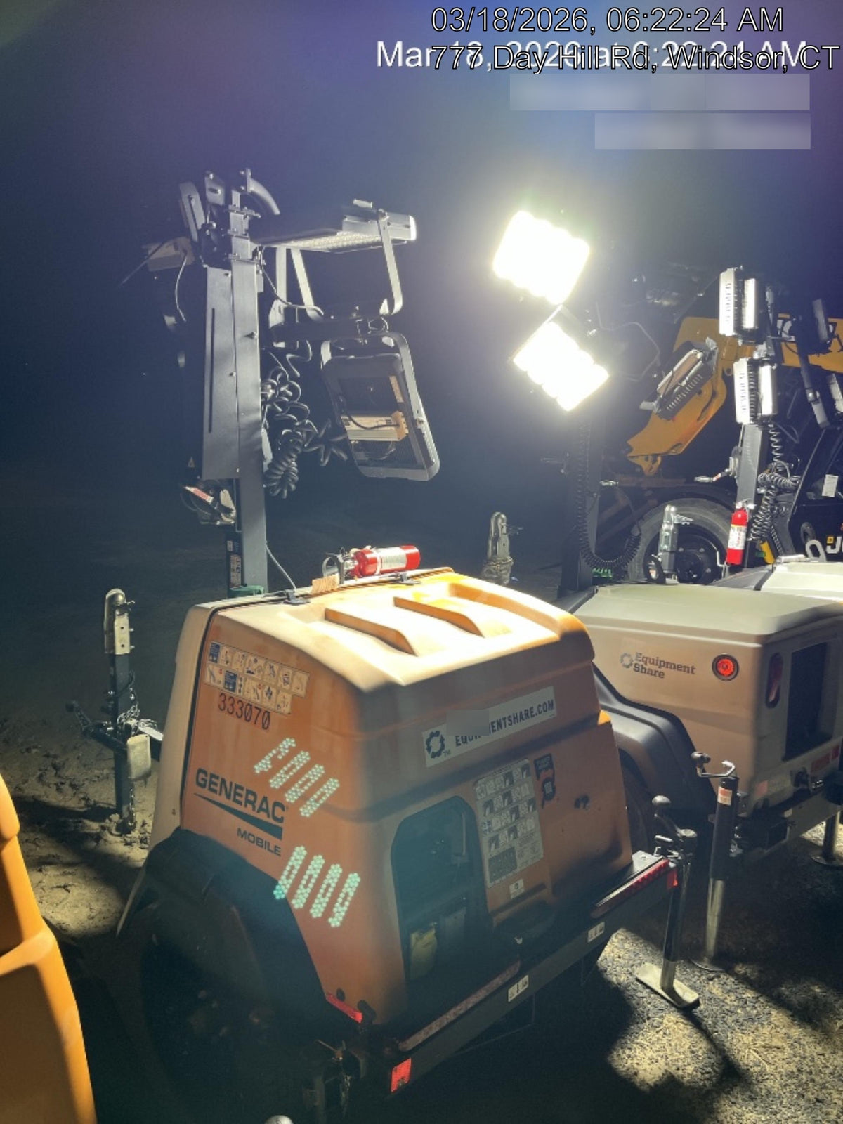 2023 Generac MLT2 Diesel, Flex Switch 120V Input, Powerzone Controller, (4) 320W LED Lights, 4kW Generator, 39.9 Gal Fuel Tank, 2" Ball, T3