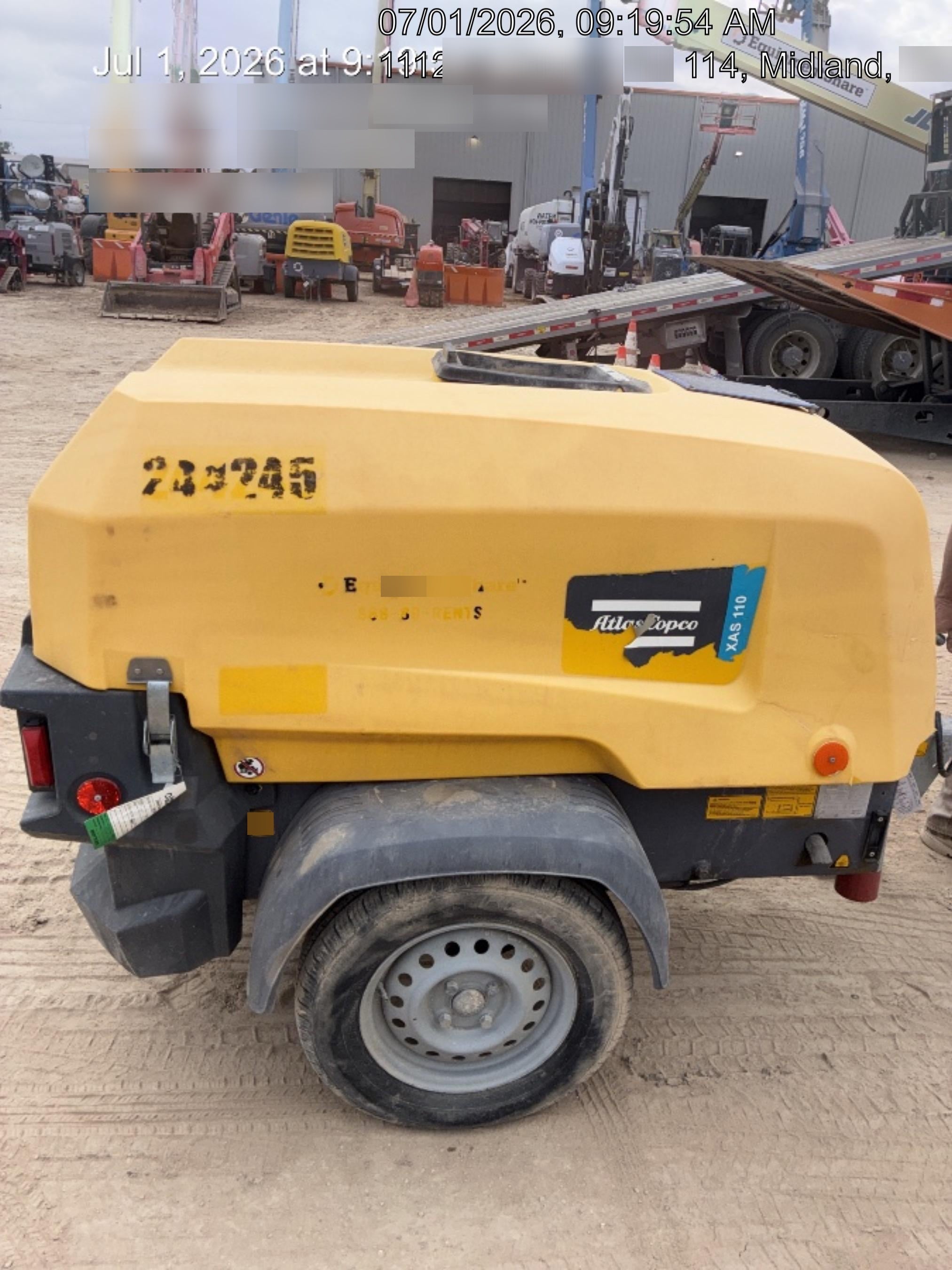 2022 ATLAS COPCO XAS 110