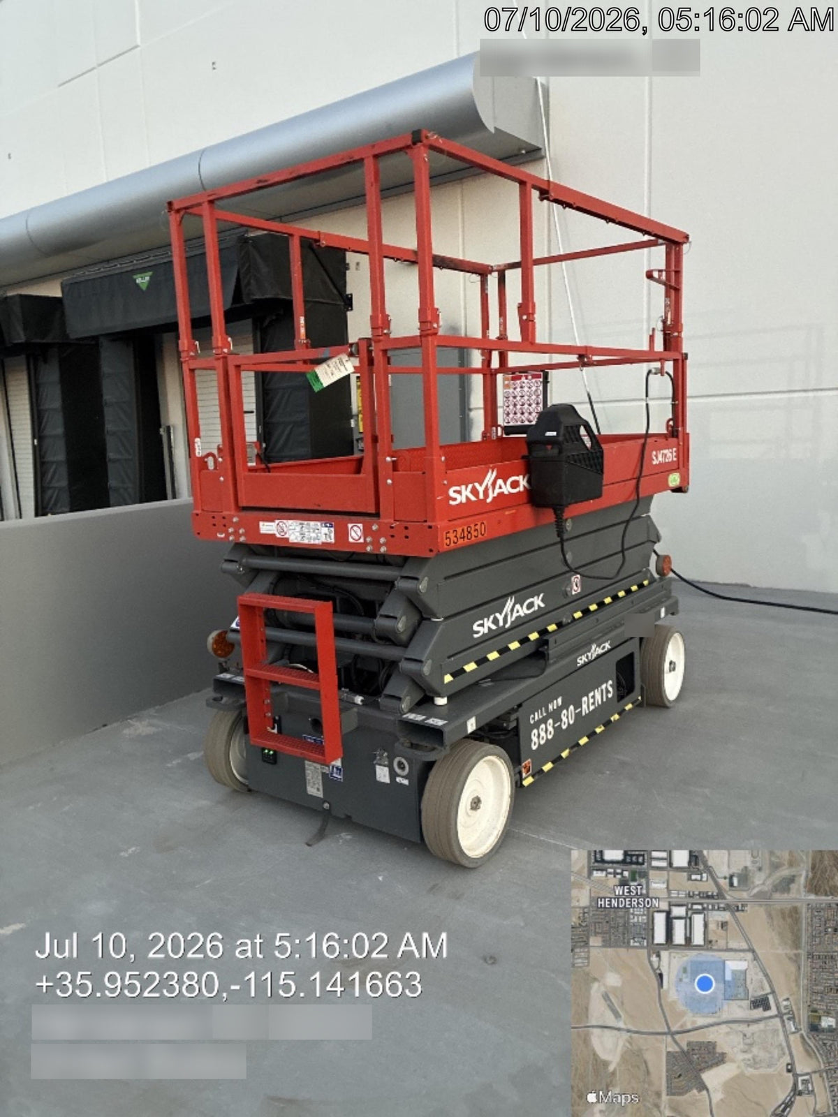 2025 SKYJACK SJ4726