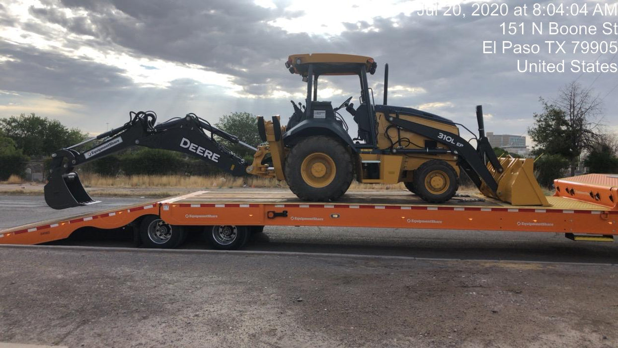 2020 John Deere 310LEP Canopy, 4WD, Standard Stick, Pilot Controls, 2 Way Hydraulics, TAG Manual QC