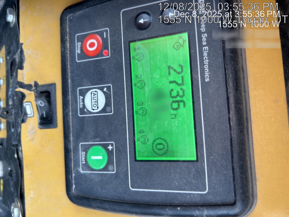 Allmand NLV3GR (4) LED Light Fixture 350W, 23' Vertical Mast, 3kW Prime, Towable, Deep Sea L401, Leveling Jacks, Yanmar T4F 5.8hp