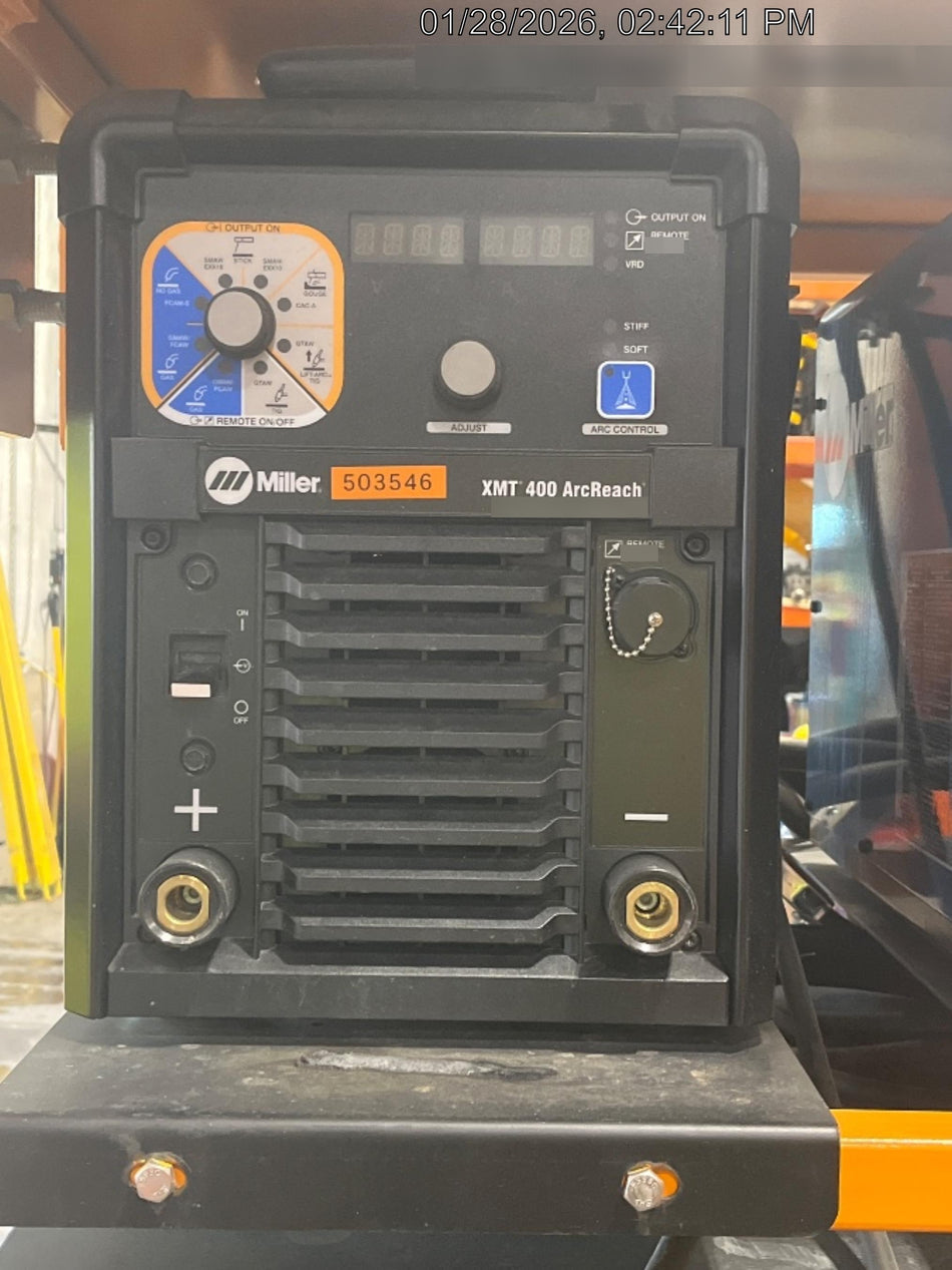 2025 MILLER ELECTRIC XMT 400