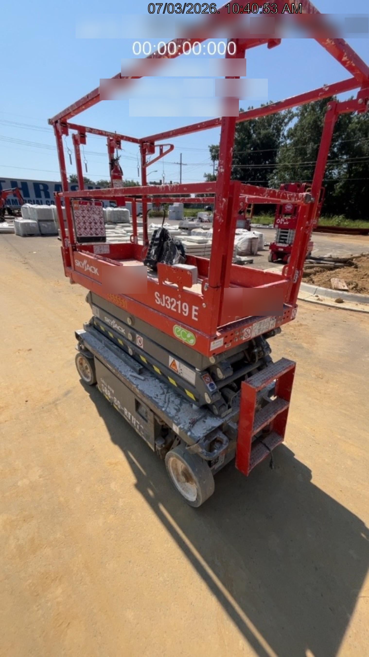 2024 Skyjack SJ3219 Electric Drive, Sld NM Tires, DBcns, RFRails, Power to Platform, T3 + Access Control