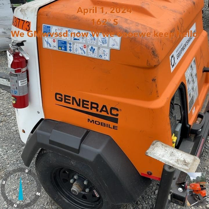 2023 Generac MLT2 Diesel, Flex Switch 120V Input, Powerzone Controller, (4) 320W LED Lights, 4kW Generator, 39.9 Gal Fuel Tank, 2" Ball, T3