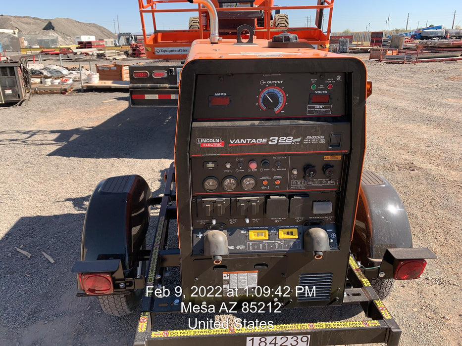2021 Lincoln Electric Vantage 322 VANTAGE 322 READY-PAK 3