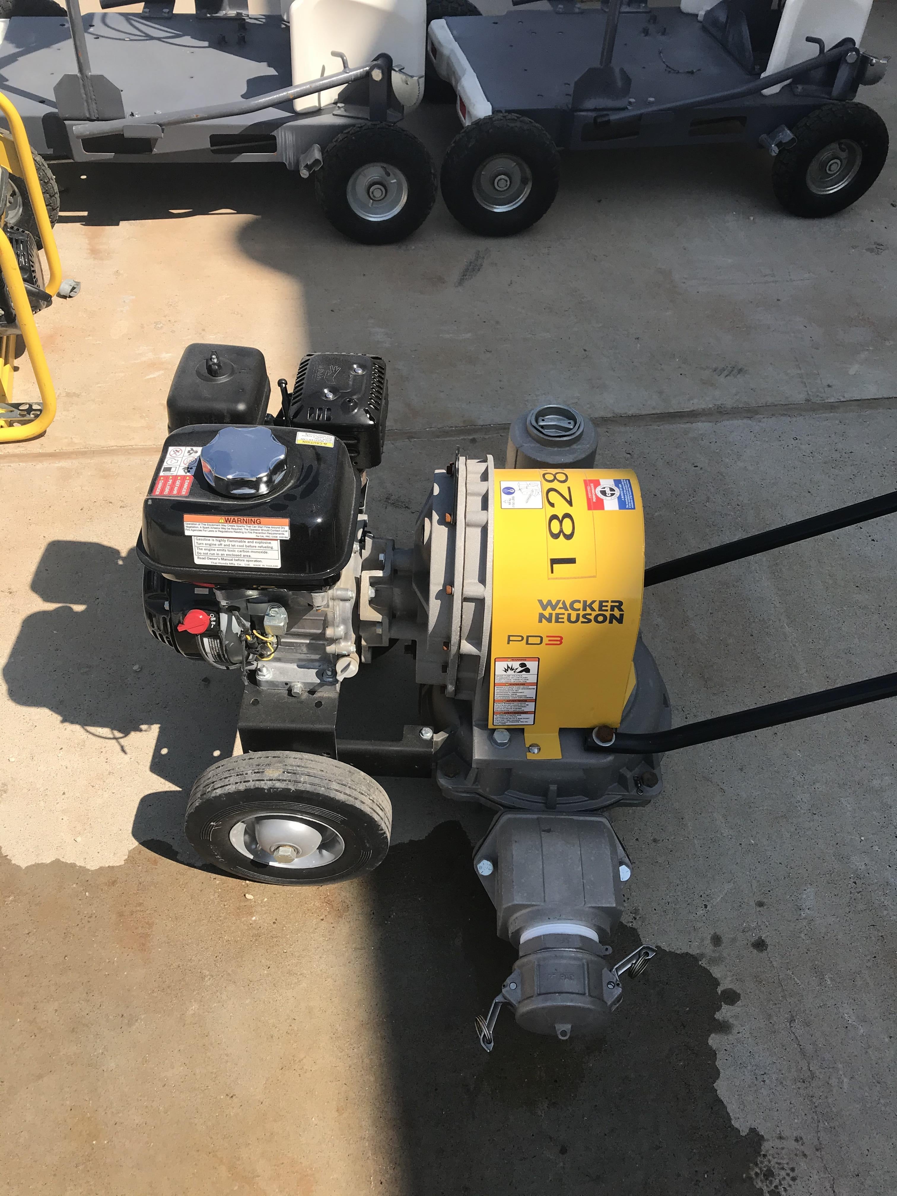2018 WACKER NEUSON PDT3A