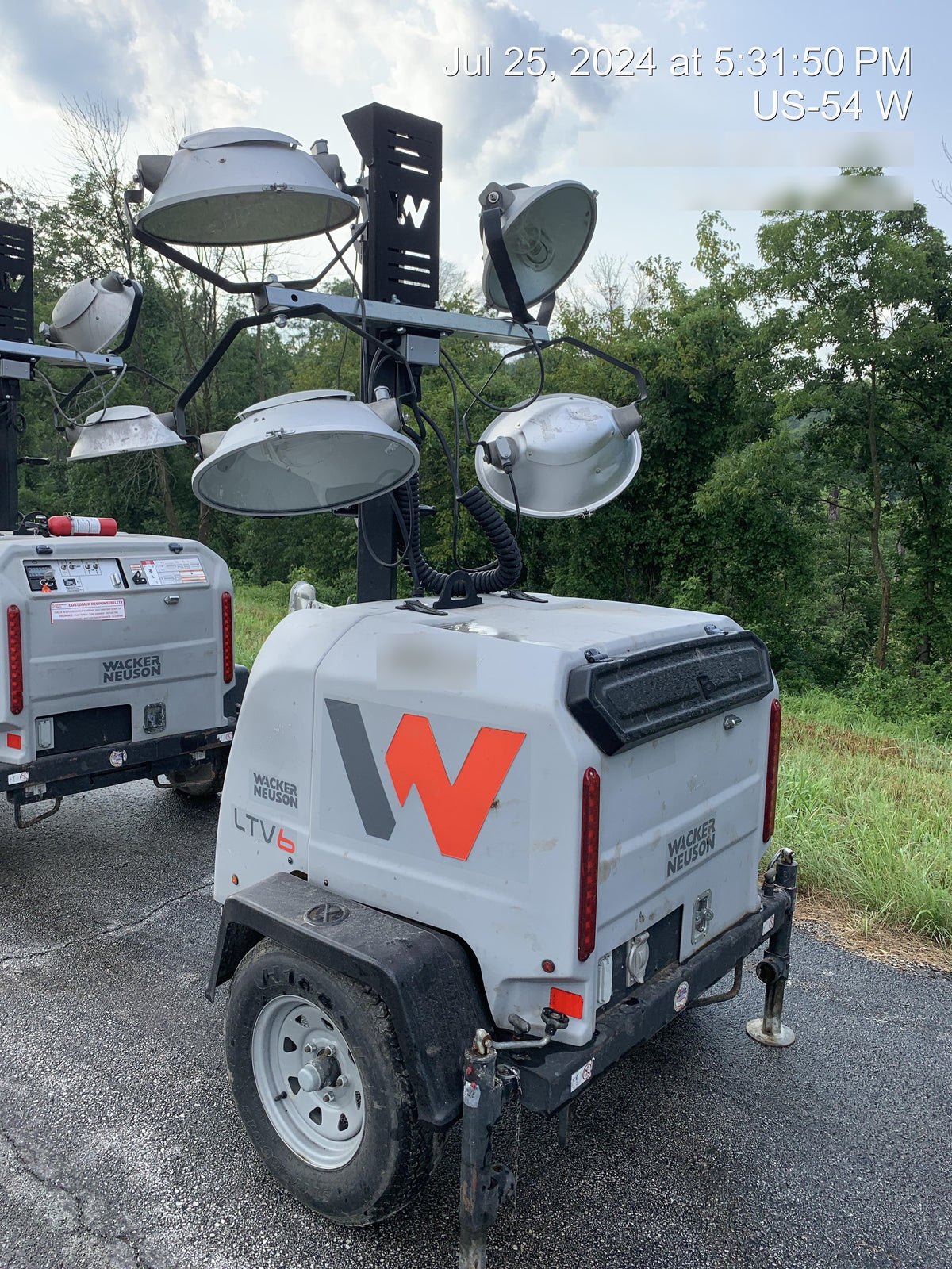 2019 Wacker Neuson LTV6L-MH Standard Options, ES Track Hardware, Fuel Level Sensor