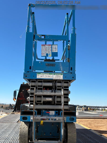 2020 Genie GS-1930 Solid Non Marking Tires, Beacon, Folding rails with half height swing gate