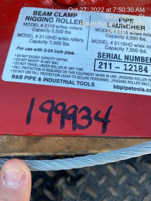 2021 MATHEY DEARMAN 2110