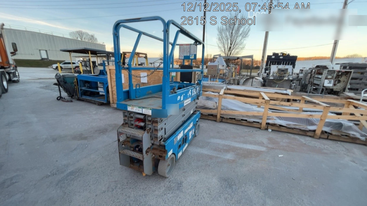 2018 Genie GS-1930 Genie GS-1930 w/Fixed Rail, Chain Entry