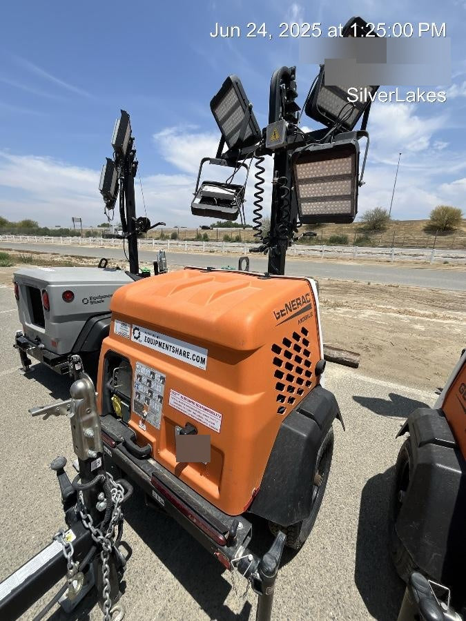 2023 Generac MLT2 Diesel, Flex Switch 120V Input, Powerzone Controller, (4) 320W LED Lights, 4kW Generator, 39.9 Gal Fuel Tank, 2" Ball, T3