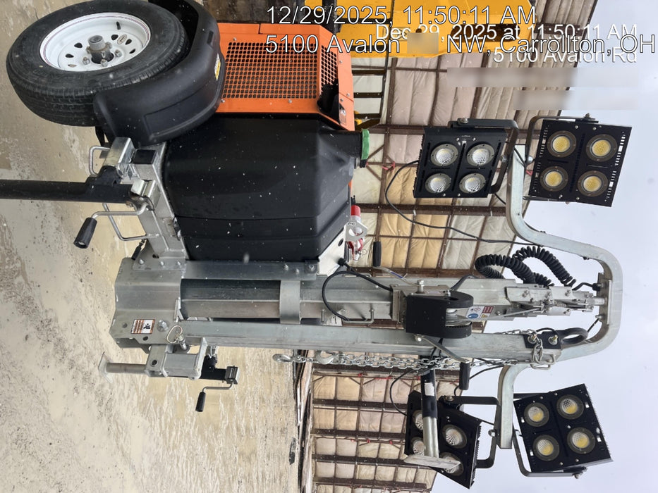 2024 Wanco WLTT-4MM4K Diesel, Deep Sea Controller, Shore Power Plug, Auto Start, (4) 350W LED Floodlights, 4kW Generator, 60 Gal Fuel Tank, 2" Ball, T3