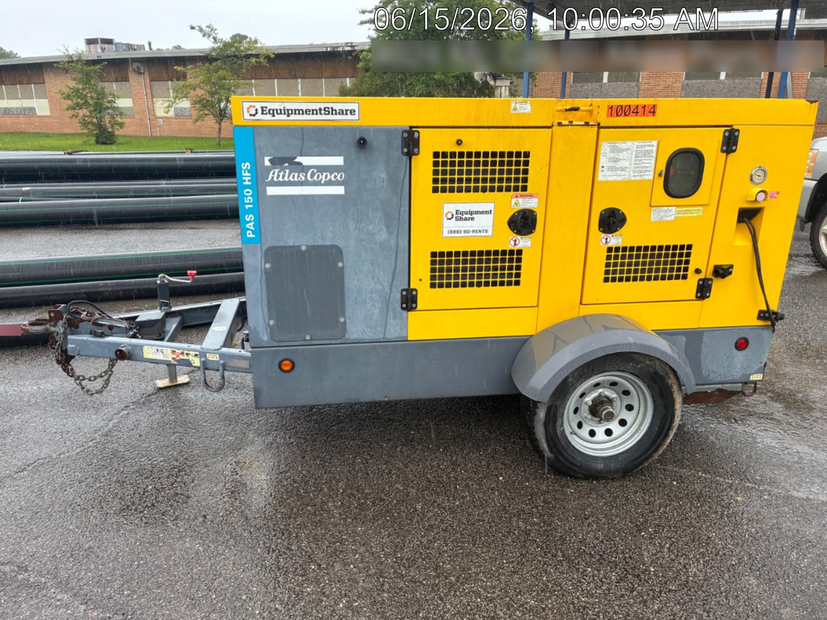 2020 ATLAS COPCO PAS 150 HF CS Enclosed