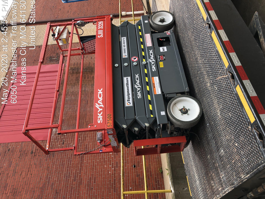 2017 Skyjack SJIII-3226 Standard Rental Specs