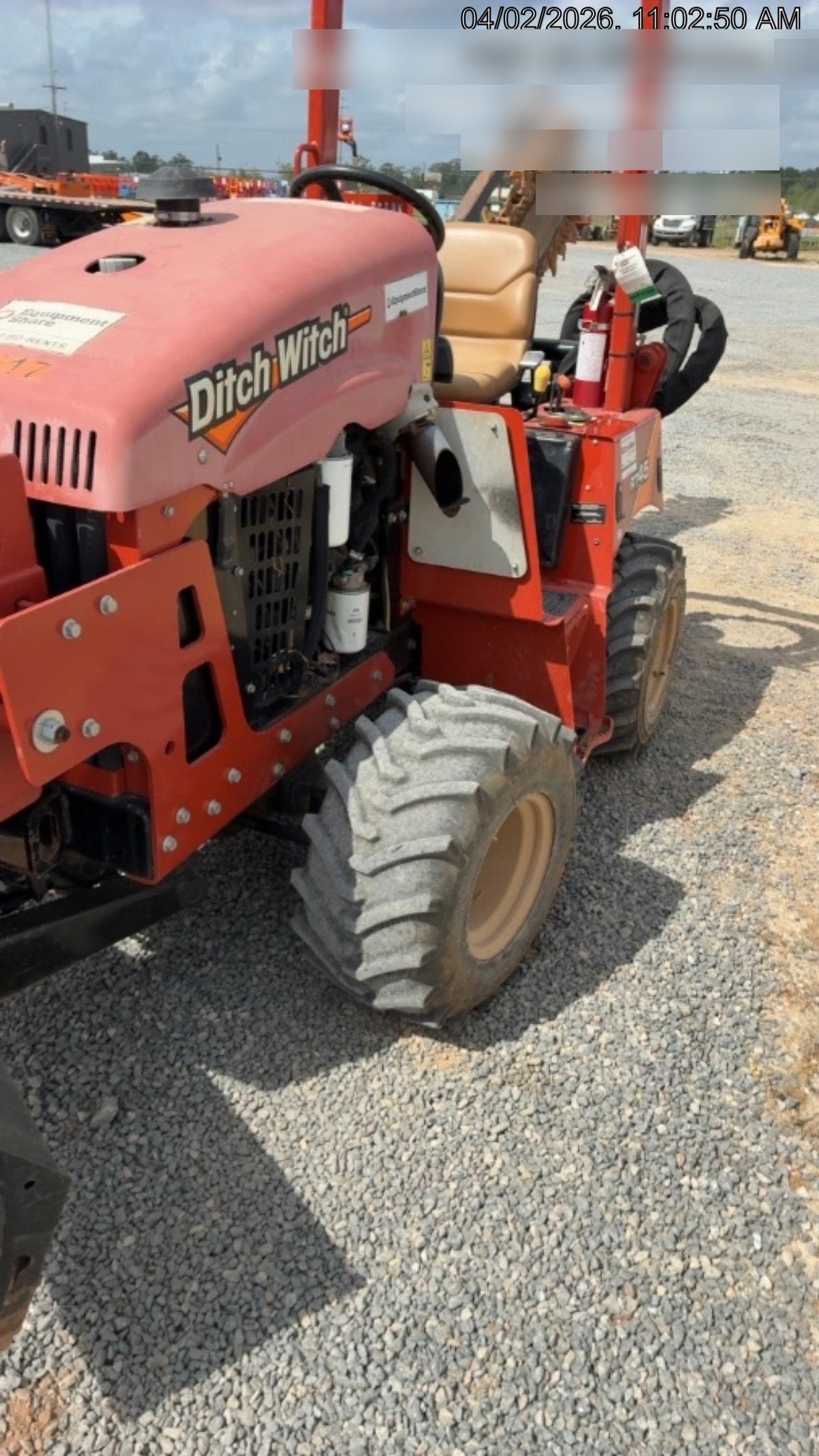2022 DITCH WITCH RT45A