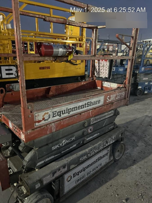 2019 Skyjack SJIII-3219 Standard Options