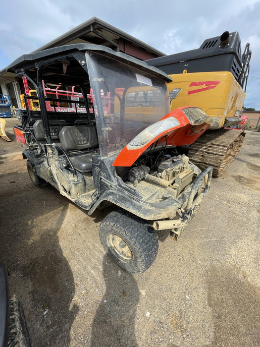 2021 Kubota RTV-X1140W-H Plastic Canopy, Windshield Acrylic Clear, LED Strobe Light, Wire Harness Kit, Back up Alarm