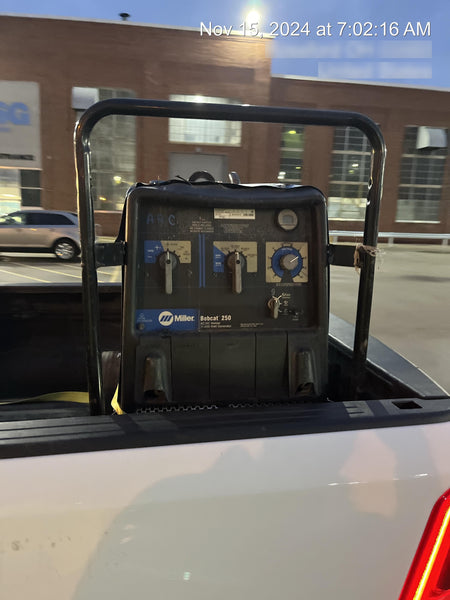 2018 Miller Electric BOBCAT 250 250 amp Propane Welder, Standard w/Running Gear, Bracket,