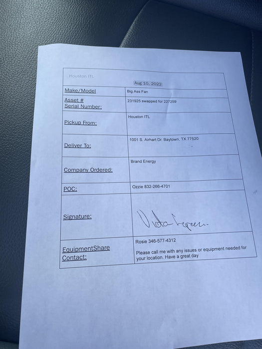 2022 BIG ASS FANS Cool Space 400