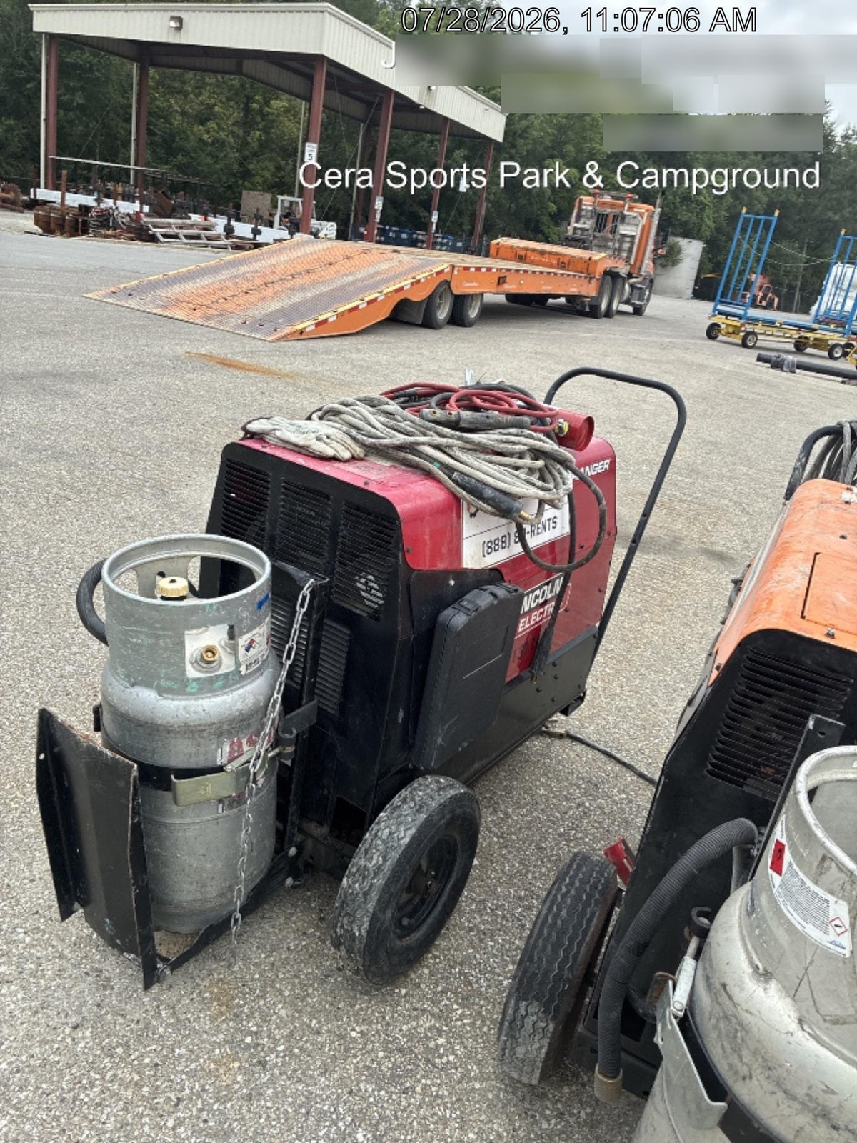 2021 Lincoln Electric Ranger 305 LPG K3430-1, Ranger 305 LPG, Undercarriage, Tank Holder & Strap, 10kw AC Gen, 25hp Kohler LPG Eng