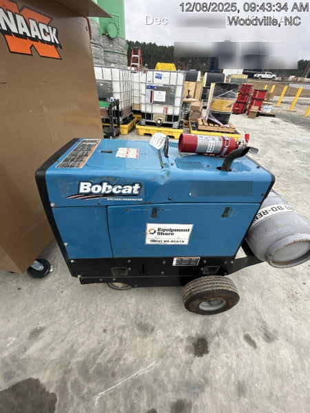 2019 Miller Electric BOBCAT 250 951600 PKG-250 amp Propane Welder, Standard w/Running Gear, Bracket, Hose"250 amp Propane Welder, Standard w/Running Gear, Bracket, Hose