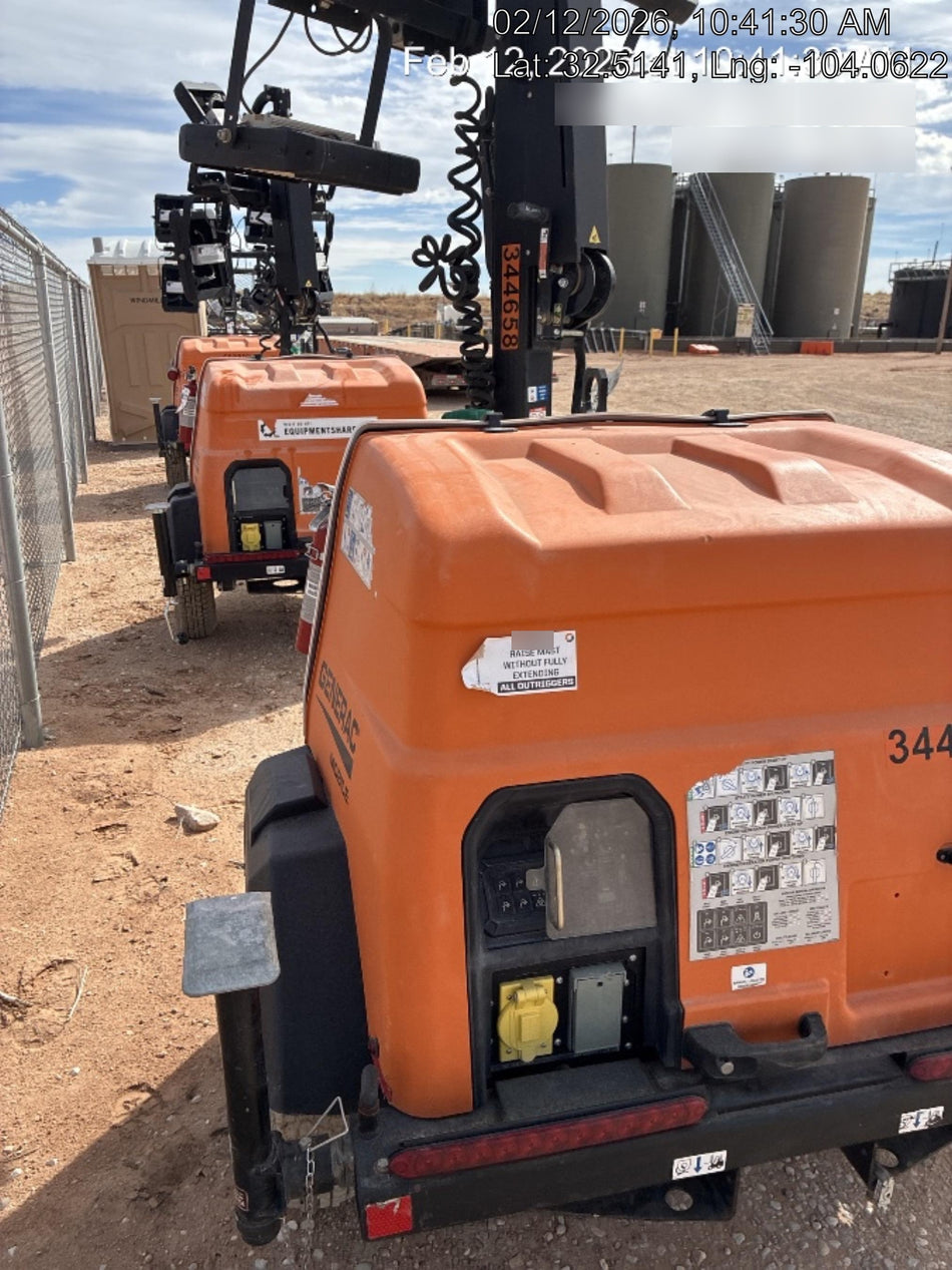 2023 Generac MLT2 Diesel, Flex Switch 120V Input, Powerzone Controller, (4) 320W LED Lights, 4kW Generator, 39.9 Gal Fuel Tank, 2" Ball, T3